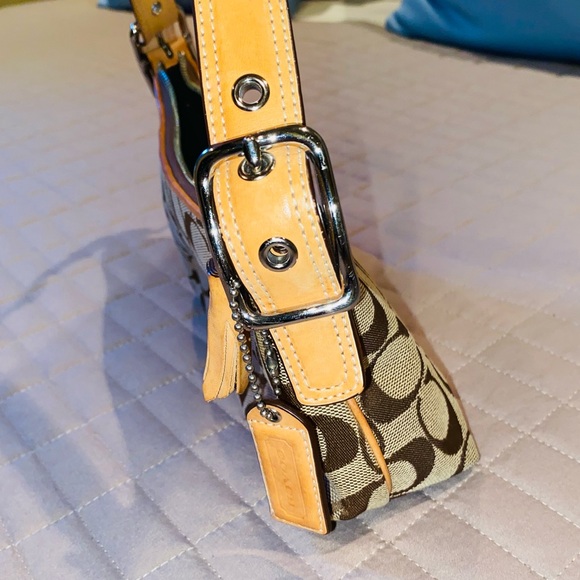 Authentic Coach Y2K Vintage Signature East West Demi Hampton Baguette (2005) - Picture 5 of 11